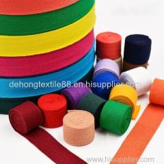 cotton textile webbing for bag strap