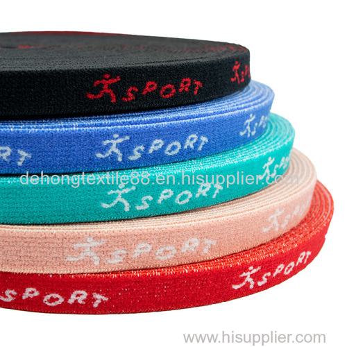 Custom jacquard elastic band