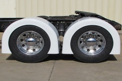 Fiberglass Singel Axle Rear Fenders