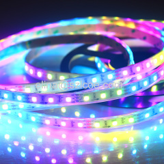 300LEDs 5m 12v RGB Built-in IC LC8806C LED flexible strip light 5050 smd rgb led strip ws2811 led pixel