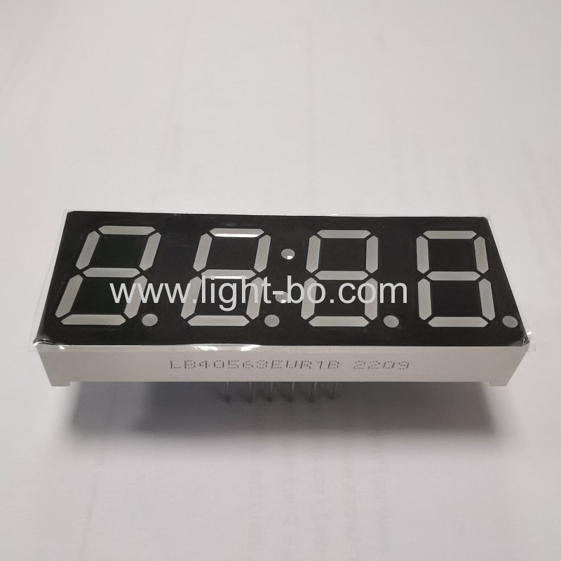 Ultra bright Red 0.56" 4 Digit 7 Segment LED Display Common cathode for Induction Cooker