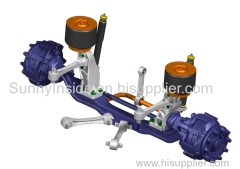 Lightweight Air Suspension System for 10-12m Large Bus