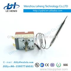Electric Water Heater Parts Thermostat Capillary Thermostat