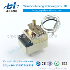 mechanical temperature controller for high temperature heating