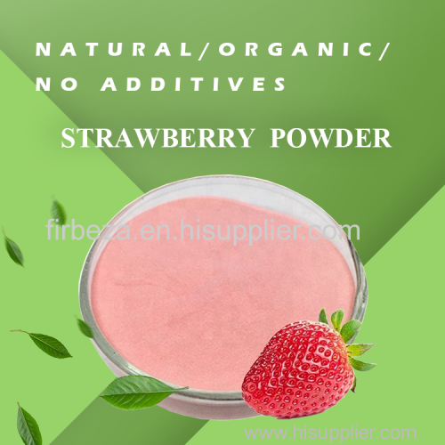 Food Grade Pure Organic 30:1 Strawberry Fruit Extract Juice Drink Powder