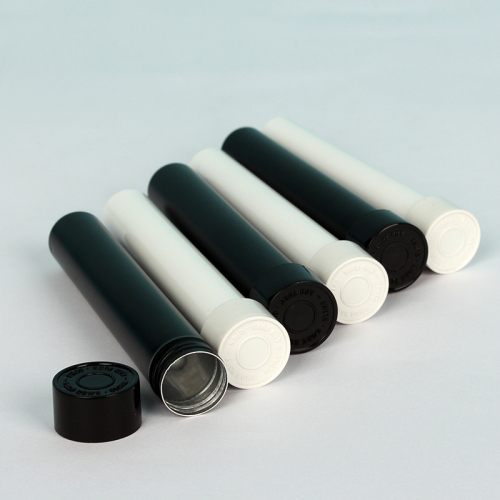 Wholesale Child resistant eco friendly 98mm aluminum tube with plastic child resistant cap