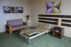 Wooden slats adjustable bed Birch slats frame
