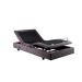 Massage adjustable bed with wall hugger