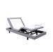 Massage adjustable bed with wall hugger