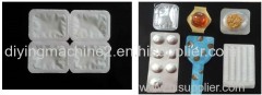 High Speed Fully Automatic Honey Liquid Sauce Tablet Pill Capsule Thermoforming Blister Packing Sealing Machine