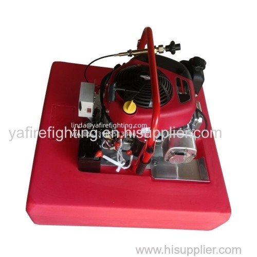 new China remote floating fire pump customized