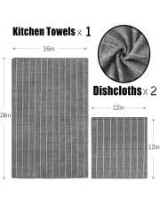 Checkboard Designed Microfiber Towel