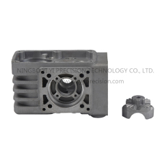 customized zinc alloy die castings parts reducer housing for cars