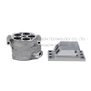customized aluminum alloy parts die casting for reducer body housing