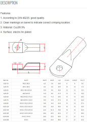 high-quality Copper Crimp Lug to DIN