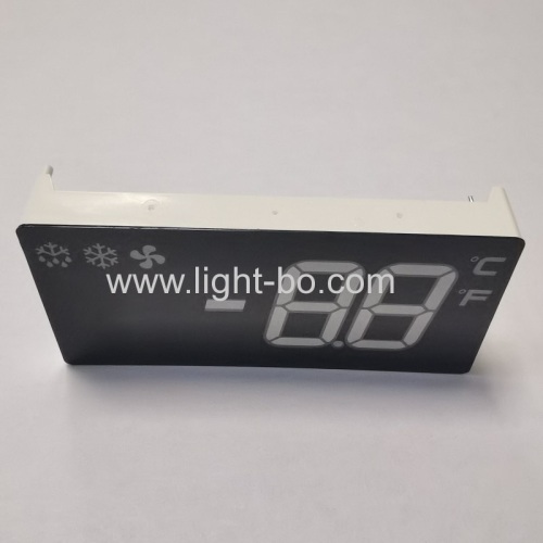 Red/ Green 2 Digit 7 Segment LED Display with minus sign for Digital Refrigerator Controller