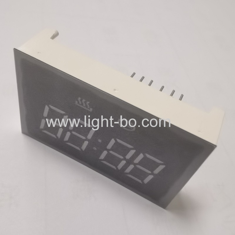 Pure Green 4 Digit 7 Segment LED Clock Display common cathode for mini oven timer