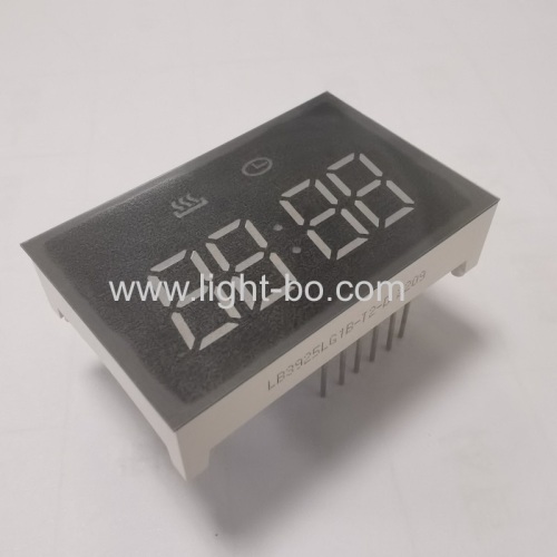 Pure Green 4 Digit 7 Segment LED Clock Display common cathode for mini oven timer