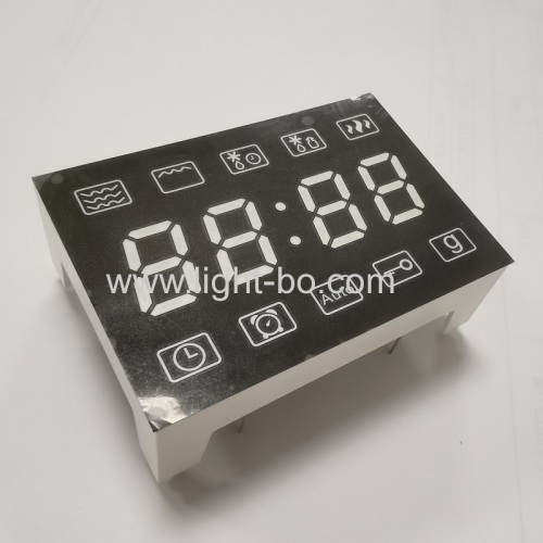 Ultra white 4 Digit 7 Segment LED Clock Display Common cathode for Digtial Oven Toaster