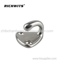 stainles steel boat hardware fender hook