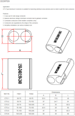 Aluminium Connector Cable Crimp Connector