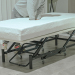 Mechanism Single Lift Hi Low Hotel Bed with Lockable Castors