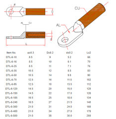 Bimetal Friction Welding Lug