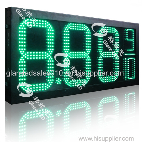 8.88 9/10 Led Gas price sign Gas Station Price changer led gas price charge display