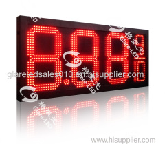 8.88 9/10 Led Gas price sign Gas Station Price changer led gas price charge display