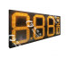 IP65 digital 7 segment gas station outdoor led gas price sign