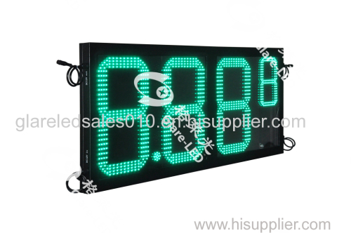 Factory Supply electronic Price panel Custom 888.8 red led fuel price sign display board