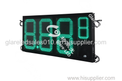 Factory Supply electronic Price panel Custom 888.8 red led fuel price sign display board