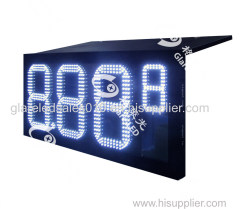 Factory Supply electronic Price panel Custom 888.8 red led fuel price sign display board