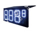 12'' Bright White Outdoor Waterproof LED Gas Price Custom LED Gas Station Price Board