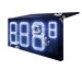 RF wireless control Custom 888.8 red led fuel price sign display board Custom LED Gas Station Price Board