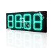 led 88.88 blanco para pemex led gas price charge display