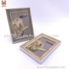 Wholesale 5x7 Inch PS Plastic Photo Frame Lace Photo Frame Desk for Living Room Decoration