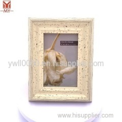 Wholesale 4x6 Inch PS Plastic Wood Texture Photo Frame Desk for Living Room Decoration