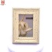 Wholesale 4x6 Inch PS Plastic Wood Texture Photo Frame Desk for Living Room Decoration