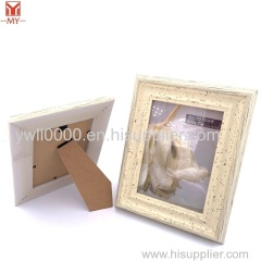 Wholesale 4x6 Inch PS Plastic Wood Texture Photo Frame Desk for Living Room Decoration