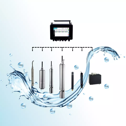 UV-Vis Wave Range 200-800nm Spectral Water Quality Sensor For Nitrate Nitrate Carbon COD BOD Turbidity TSS TOC