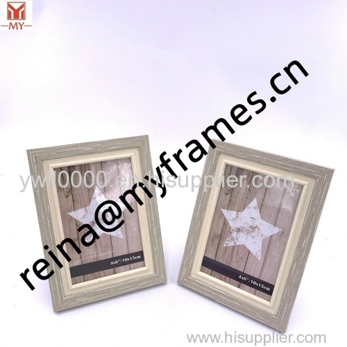 Wholesale MDF Craft Picture Frame Photo Tabletop 6/7 Inch Photo Frame Home Decoration Picture Frame