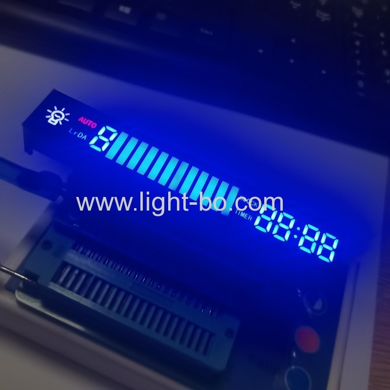Blue/Red/White 7 Segment LED Display Module for Kitchen Hood control Panel