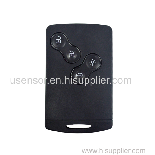 433MHz Renault Clio Ⅳ 4 Button Keyless Remote Key Card