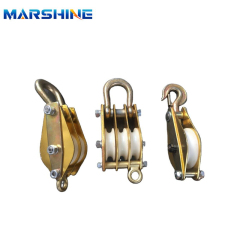 Aluminum Alloy and MC Nylon Sheave Hoisting Tackle