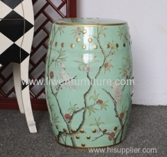 Chinese blue porcelain flower table