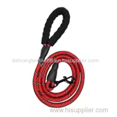Nylon Round Dog Reflective Rope Leash