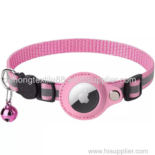 Cute Pet Collars Cat Nylon Strap GPS Tracker Collar