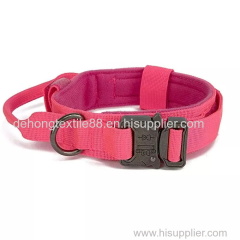 Tactical Adjustable Nylon Dog Collar for Medium Large Dogs