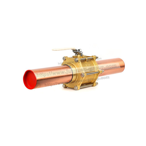 Three-Piece Construction Forged Brass Components with Medical Gas Ball Valves Factory